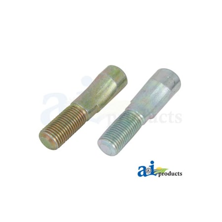 A & I Products Tapered Pin Kit (Incl. 2 pins & 1 nut = washer) 3" x2" x1" A-BP408000063